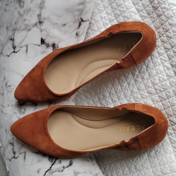 🌷Italeau Mara Suede Ballet Flat - Picture 3 of 14